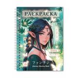 Раскраска Девушки. Фэнтези девушки (на спирали), (Проф-Пресс, 2025), Обл, c.48