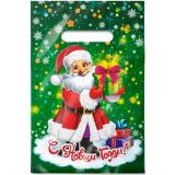Пакет Полиэтиленовый 20*30 С Новым годом! Милый дедушка 30497, (ООО 