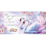 30001456 Прекрасной паре в День свадьбы! (конверт для денег, текст), (ИмперияПоздр)