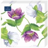 Салфетки бумажные Art Bouquet. Декоративный цветок (33*33см, 3-слоя, 20шт.) 37342, (ООО 