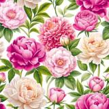 Салфетки бумажные Bouquet Home Collection Classic. Любимые пионы (33*33см, 3-слоя, 20шт.) 25535, (ООО 