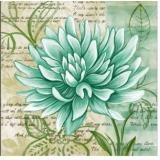 Салфетки бумажные Bouquet Home Collection Classic. Прекрасная хризантема (33*33см, 3-слоя, 20шт.) 37929, (ООО 
