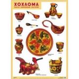 НаглядныеПособия Плакат. Хохлома. Работы современных мастеров (А1) (501906), (Мозаика-Синтез, 2021), Л, c.1