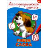 КаллиграфическаяПропись Пишем слова (А4) (64001), (Проф-Пресс, 2023), Обл, c.16