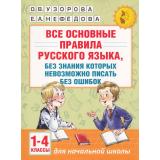 АкадемияНачальногоОбразования Узорова О.В.,Нефедова Е.А. Все основные правила русского языка, без знания которых невозможно писать без ошибок 1-4кл, (АСТ, 2025), Обл, c.80