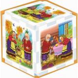 РазвивающийПазлКубикСоСказкой Курочка Ряба (6 элементов) Арт.РПК-2943, (ООО 