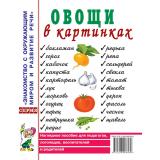 ЗнакомствоСОкрМиромИРазвРечи Овощи в картинках. Наглядное пособие для педагогов, логопедов, воспитателей и родителей (А4), (Гном и Д, 2023), Обл, c.32