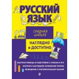 НаглядноИДоступно Железнова Е.В. Русский язык (средняя школа) (м/ф), (Эксмо, 2025), Обл, c.160