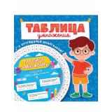 Таблица умножения. Для мальчиков (с крутящейся шпаргалкой), (Проф-Пресс, 2023), Обл, c.16