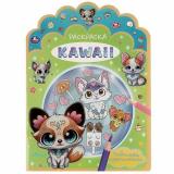 Раскраска KAWAIi. Любимые пушистики (А4, вырубка), (Умка, 2023), Обл, c.16